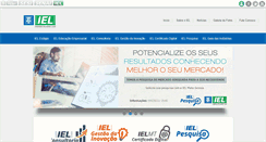 Desktop Screenshot of ielmt.com.br