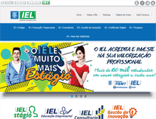 Tablet Screenshot of ielmt.com.br